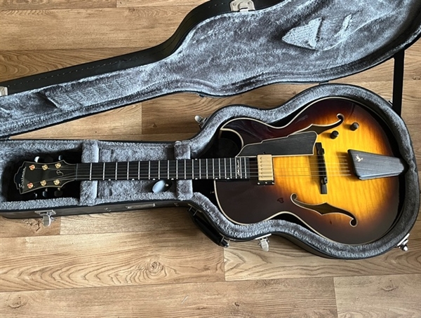 used Eastman AR480CE John Pisano jazz guitar for sale