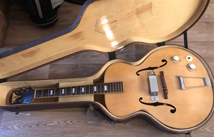 1939 USA Epiphone Zephyr mastervoice rare guitar, original