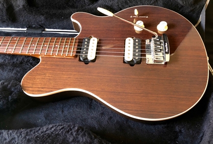 MINT Musicman Axis Supersport, rosewood top, neck