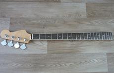 MINT Canadian maple P bass neck with BOUND rosewood fingerboard, 60's style, inc tuners.
