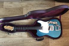 Hand made UK Telecaaster,electric guitar, Bigsby, great player, very heavy!