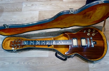 1977 Pack Leader Rosewood electric guitar, #037, very rare, original.