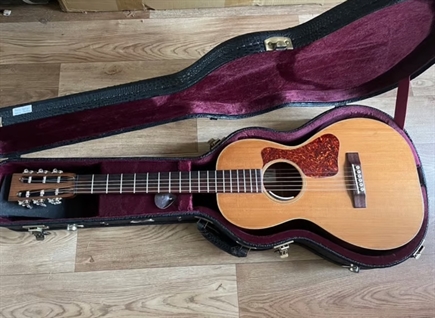 Kevin Parsons Model P, acoustic elec guitar, hand made, with  LRBaggs,