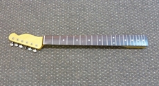 New Old stock 60's retro Tele neck, slab rosewood board, Klusons