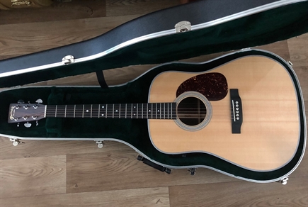 Mint 2014 Martin D28 guitar with Faith pickup system, near mint condition, great investment opportunity