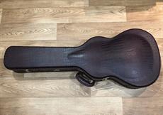 New compact TP Parlour acoustic guitar case, burgundy lizard skin, fabulous quality