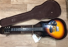 1963 Gibson Melody Maker, Maestro tre, excellent condition.