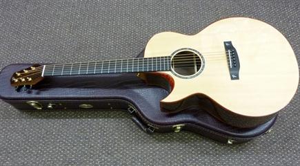 For Sale, New L/H Terry Pack SJRS, solid rosewood b/s, solid spruce top, handmade 