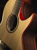 NEW Terry Pack SJRS handmade, de luxe cutaway acoustic guitar. Special offer for Jan 22' Free LRBaggs pick up.