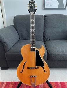 The finest 1950 Gibson L4-C natural guitar, 