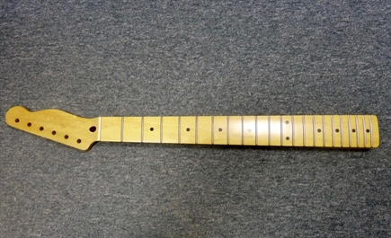 Unused MINT 50's Fender style Telecaster neck, cellulose finish, cross truss, great replacement 